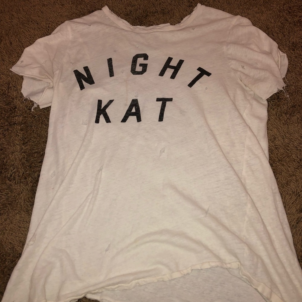 Current Elliot night Kat shirt